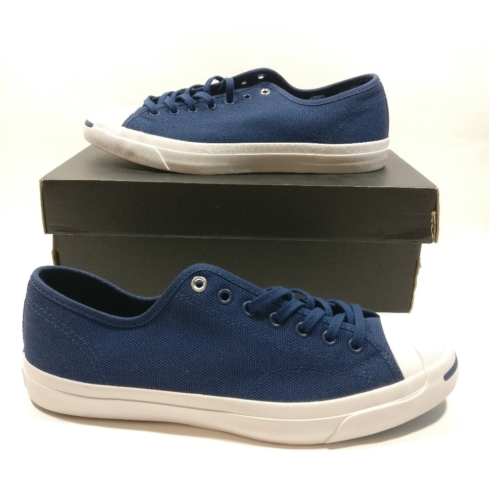 Converse Jack Purcell Ox Navy Blue White Shoe